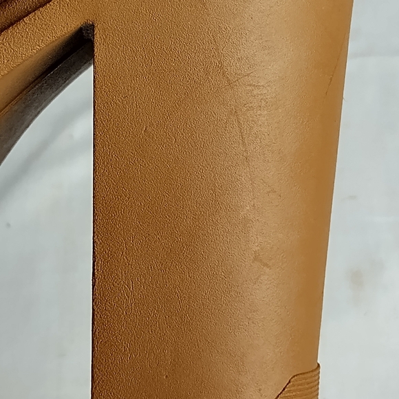 Nine West Womens Size 8 Chelsea Heel Boots Natural Brown Suede Boots New Fashion - Picture 9 of 16